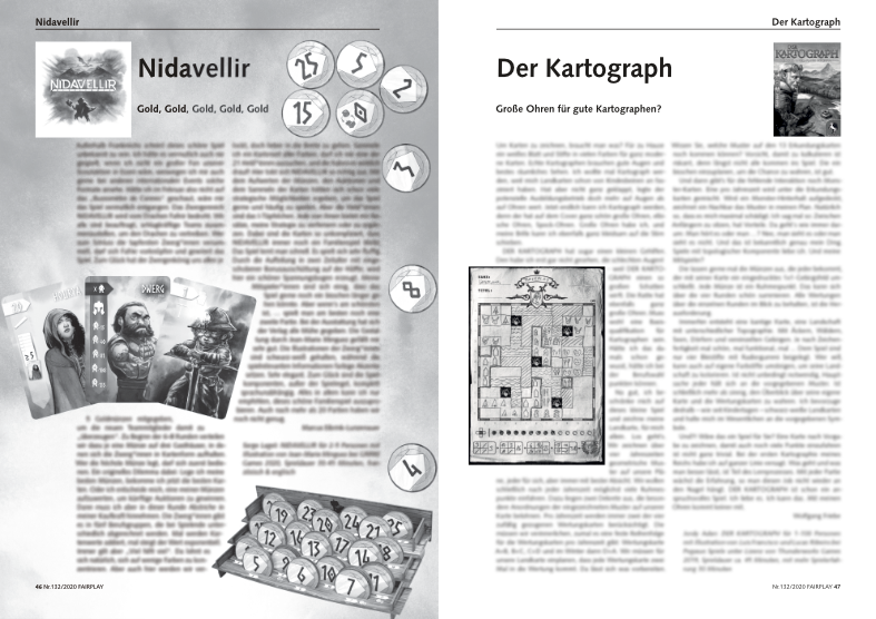 Vorschaubild Fairplay 132: Nidavellir, Der Kartograph